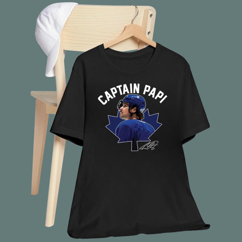 Auston Matthews Captain Papi T-Shirt