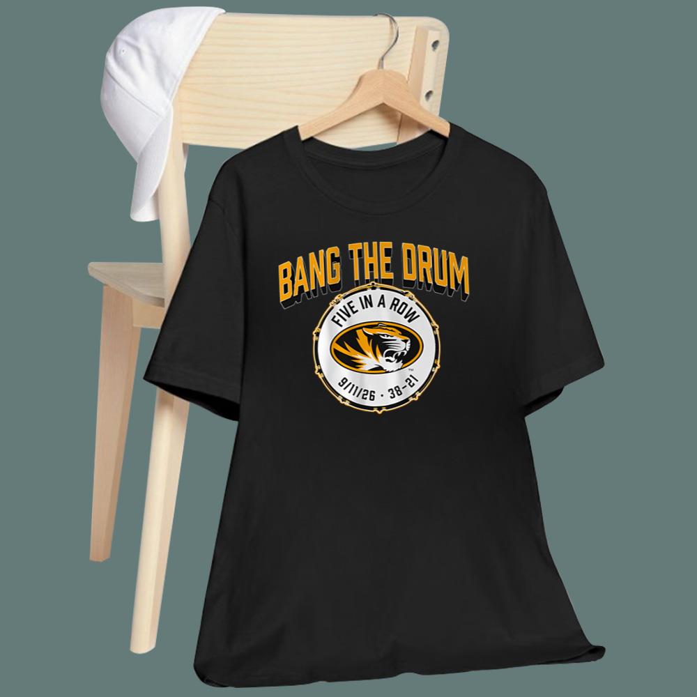 Bang The Drum Five In A Row T-Shirt