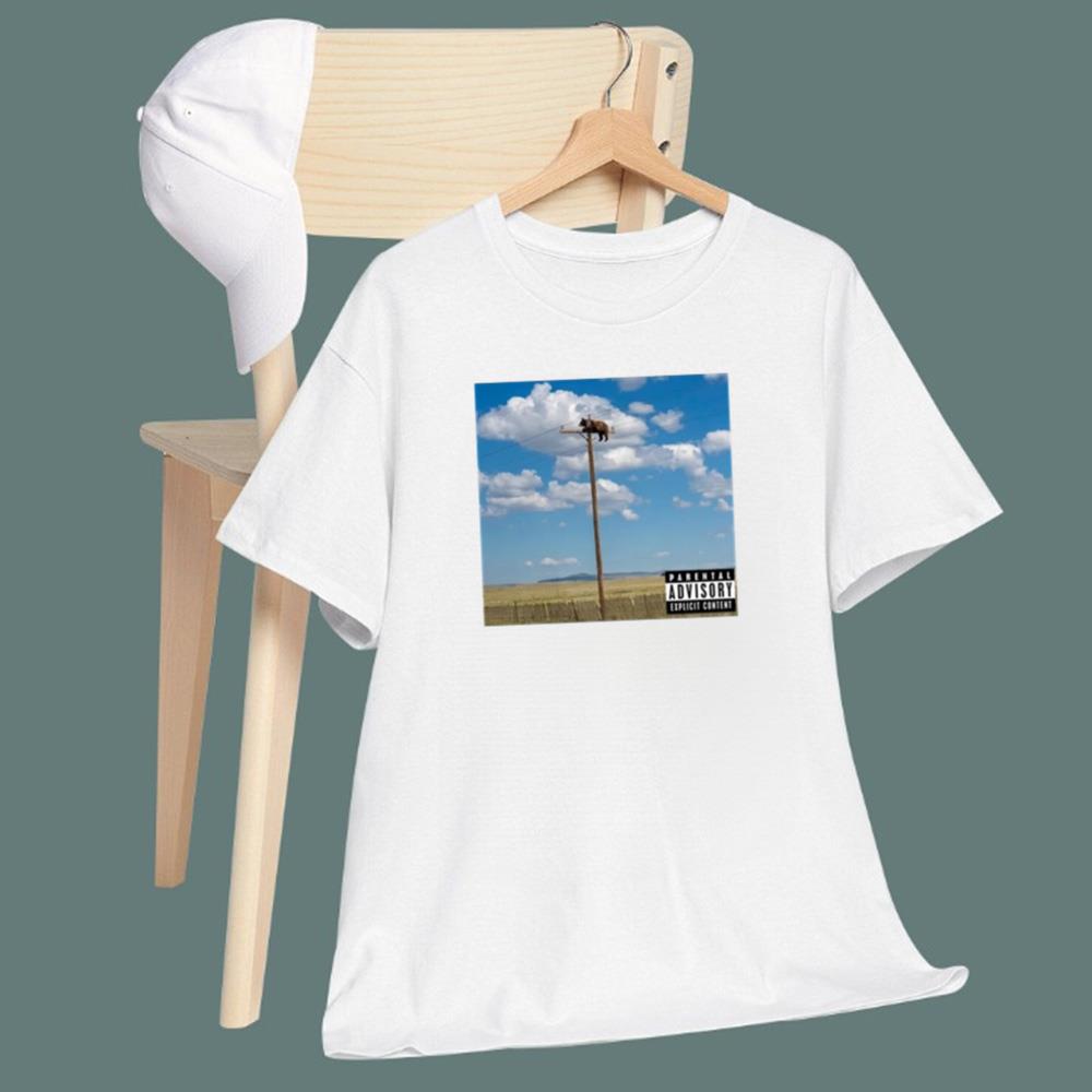 Bear On Top Of The Light Pole T-Shirt