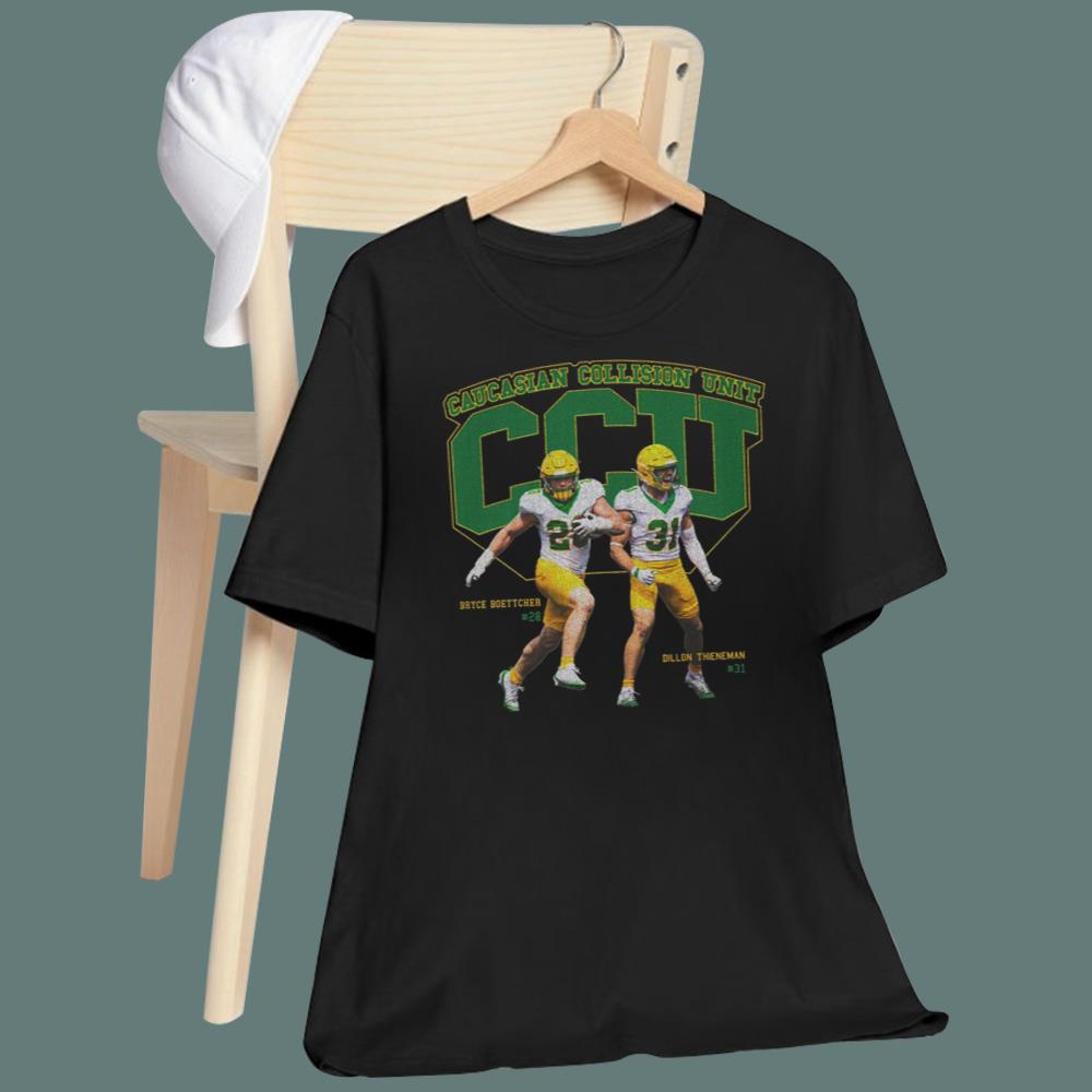 Bryce Boettcher And Dillon Thieneman Caucasian Collision Unit CCU T-Shirt