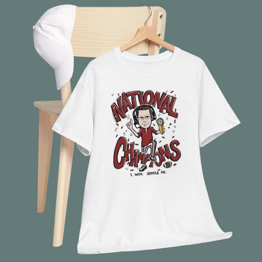 Curt Cignetti I Win Google Me National Champion T-Shirt