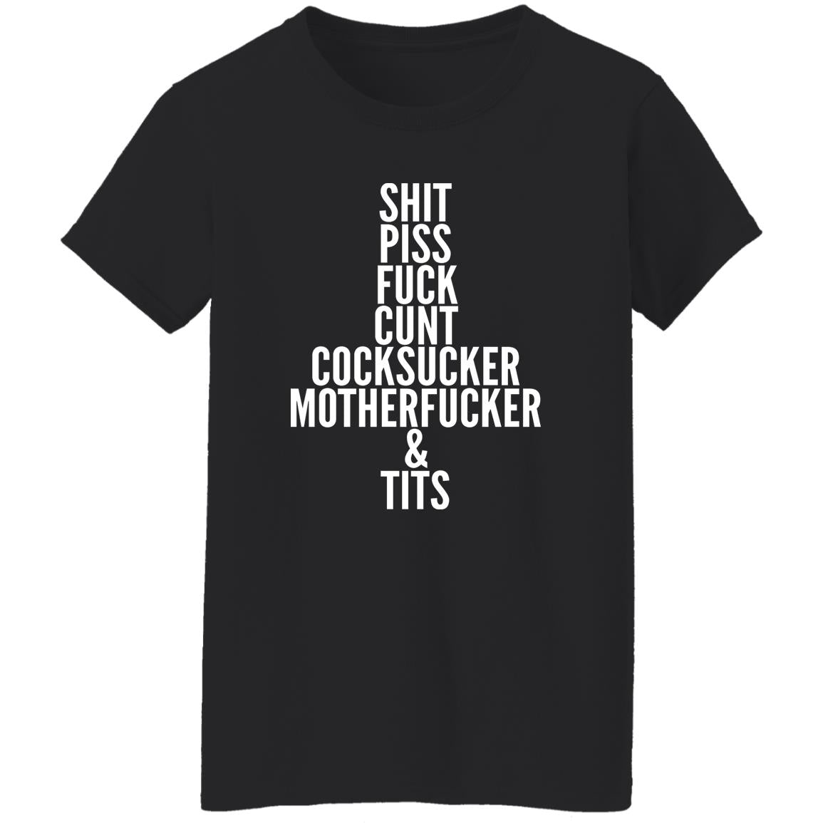 Shit Piss Fuck Cunt Cocksucker Motherfucker And Tits Shirt
