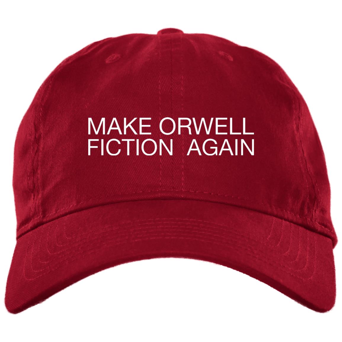 Make Orwell Fiction Again Hat Embroidered Cap