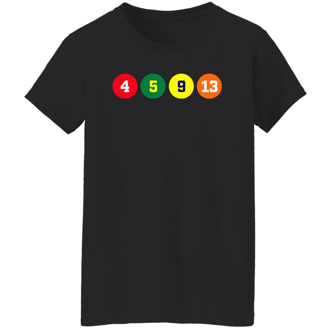 4 5 9 13 Shirt