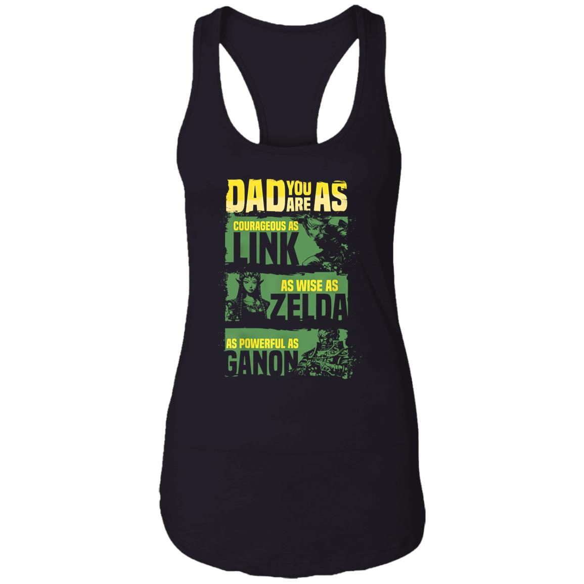Zelda Dad – Dad You Are As Courageous As Link Shirt