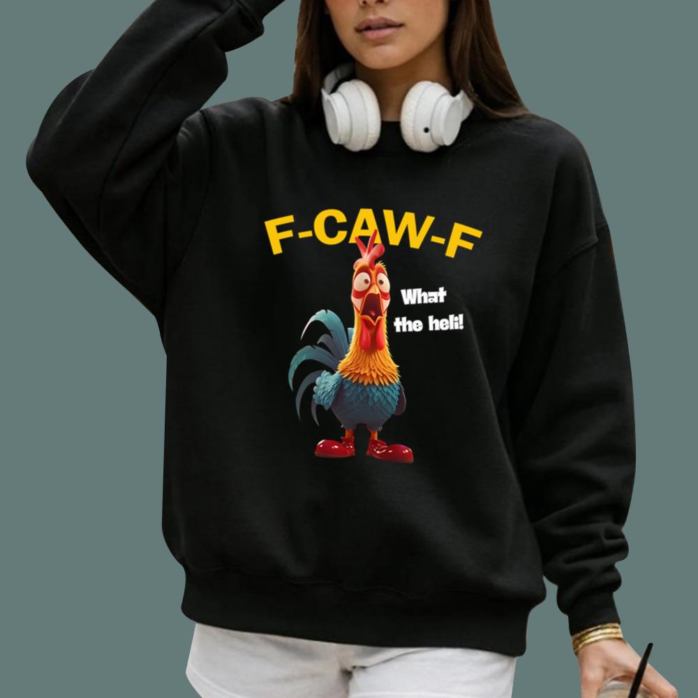 F-Caw-F Chicken What The Heli Shirt
