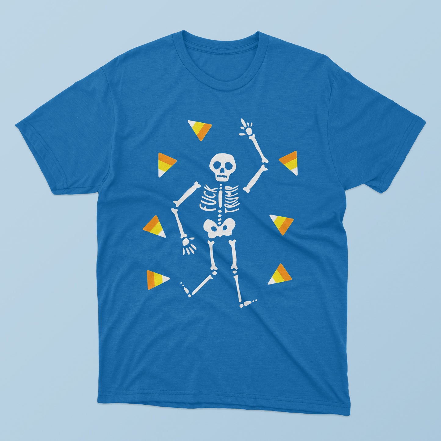 FDT Slightly Subtle Halloween Skeleton T-Shirt