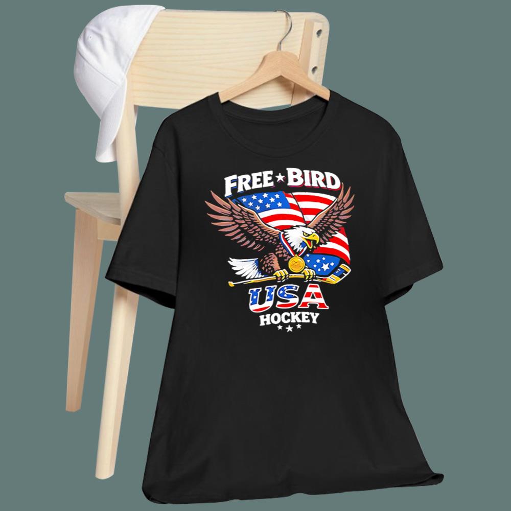 Free Bird USA Hockey T-Shirt