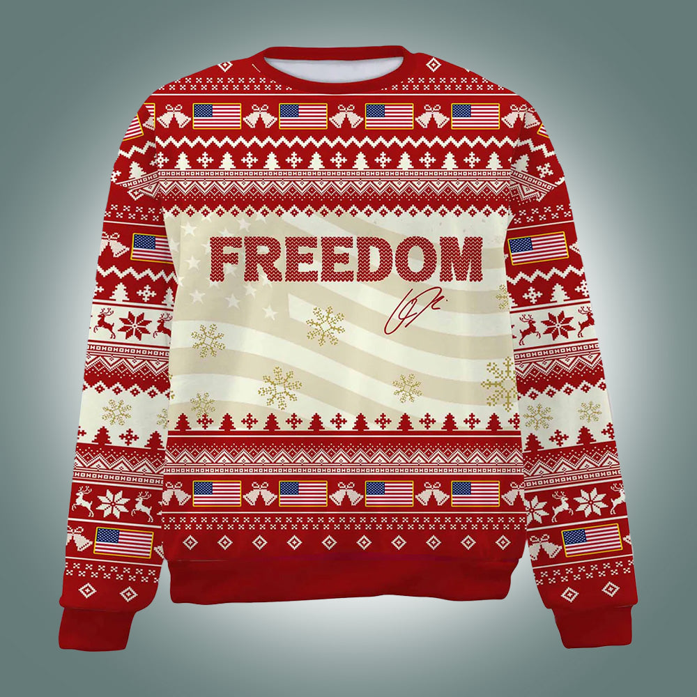 Freedom Ugly Christmas Sweater