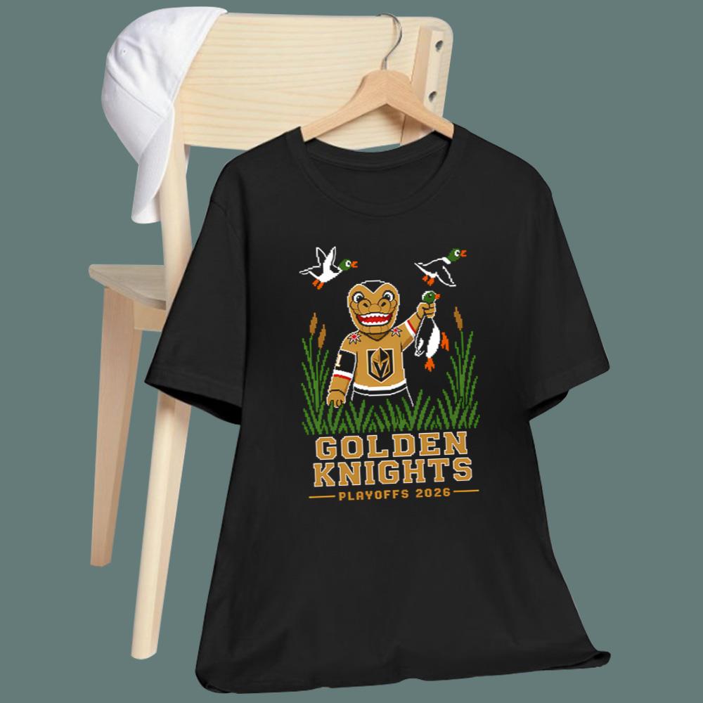 Golden Knights Playoff 2026 Duck Hunting T-Shirt