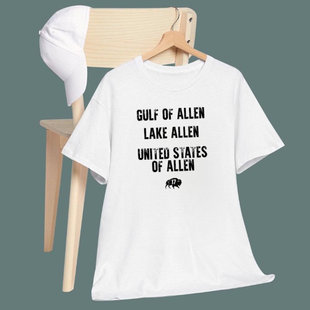 Gulf Of Allen Lake Allen United States Of Allen T-Shirt