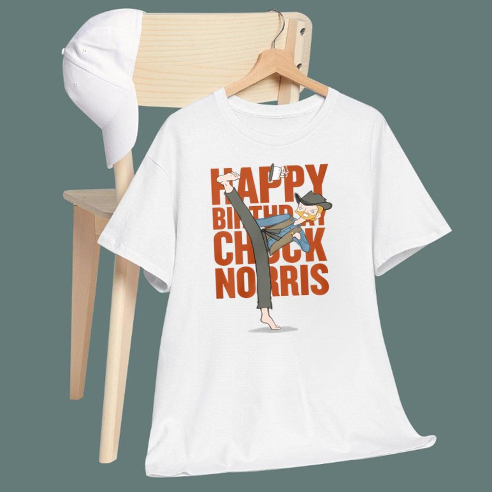 Happy Birthday Chuck Norris T-Shirt