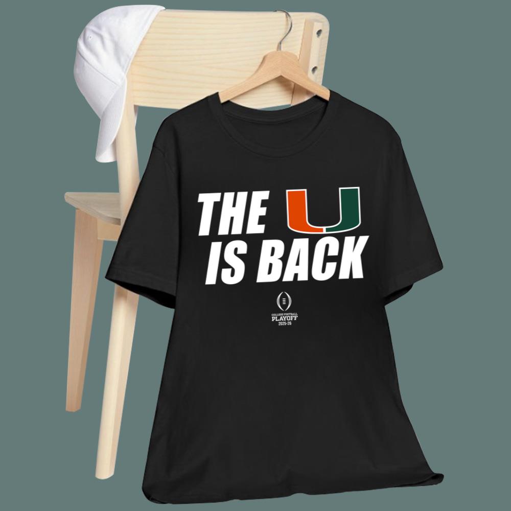 Hurricanes The U Is Back T-Shirt