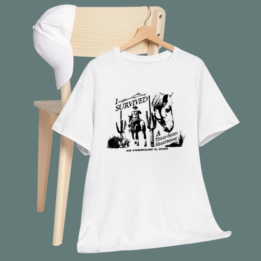 I Survived The Luka Trade A Texas Sized Heartbreak T-Shirt