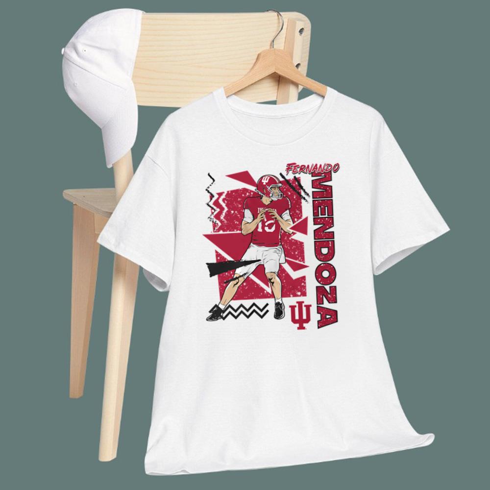 Indiana Football Fernando Mendoz T-Shirt