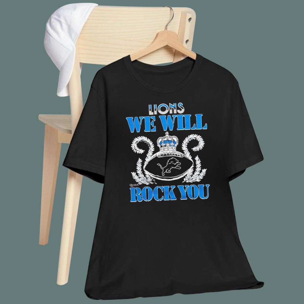 Lions We Will Rock You T-Shirt