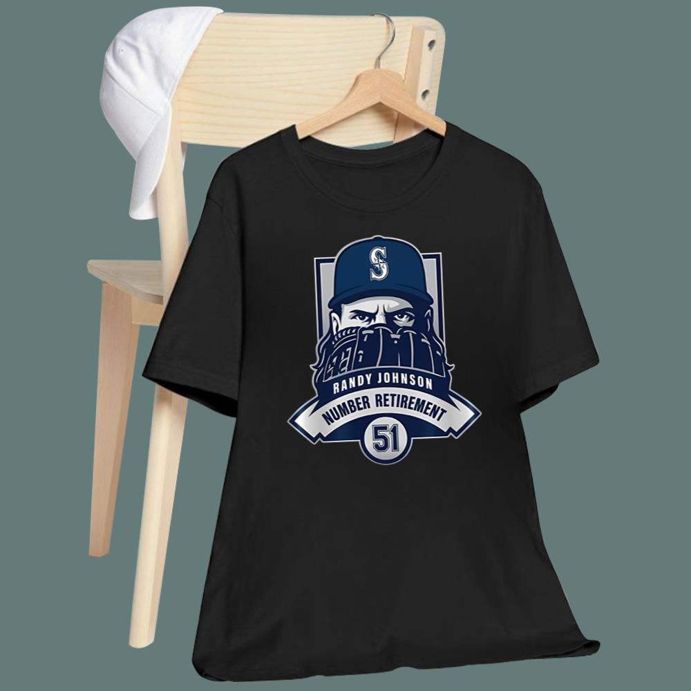 Mariners Randy Johnson Number Retirement T-Shirt