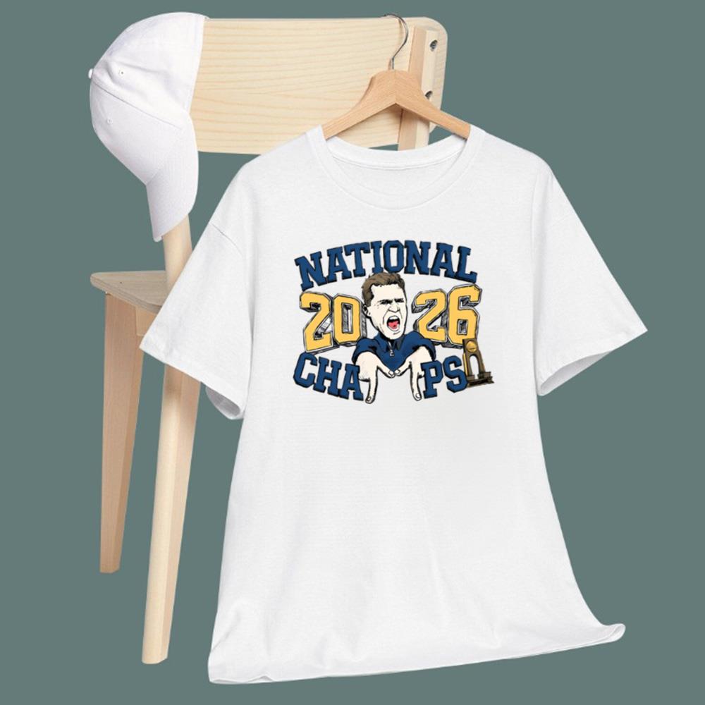 Michigan National Champs Coach 2026 T-Shirt