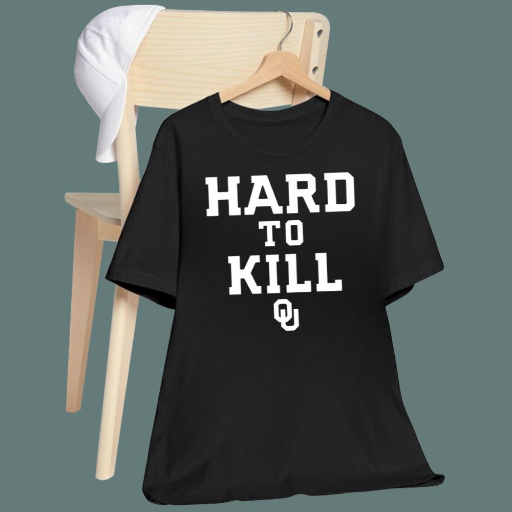 Oklahoma John Kuceyeski Hard To Kill Sooners T-Shirt