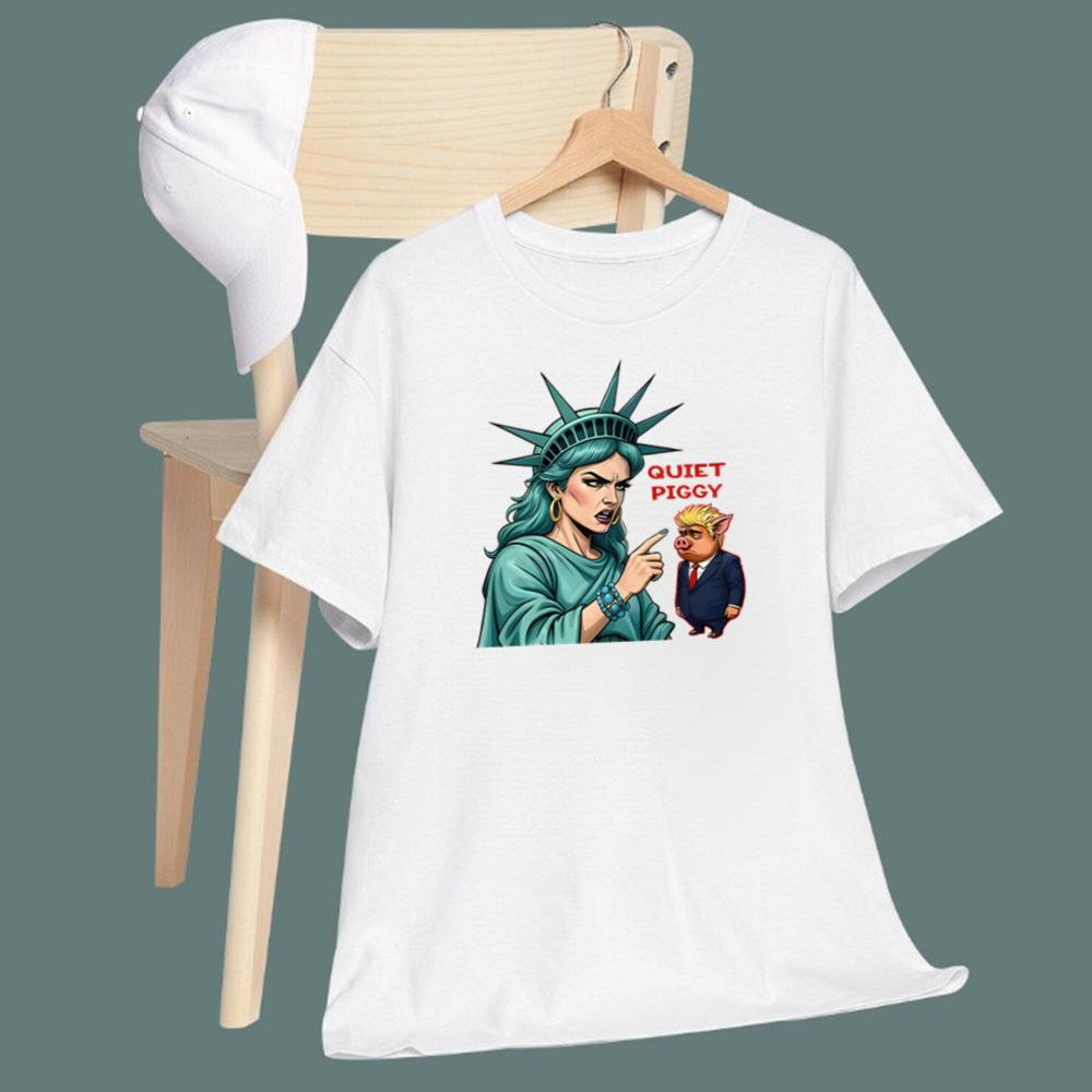 Quiet Piggy Liberty T-Shirt