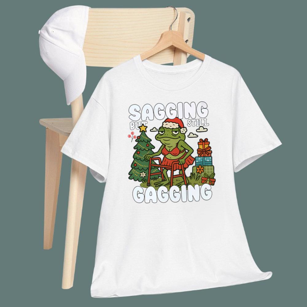 Sagging But Still Gagging Christmas T-Shirt