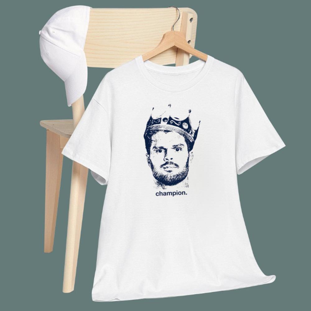 Sam Darnold Champion Crown T-Shirt - TeeDragons
