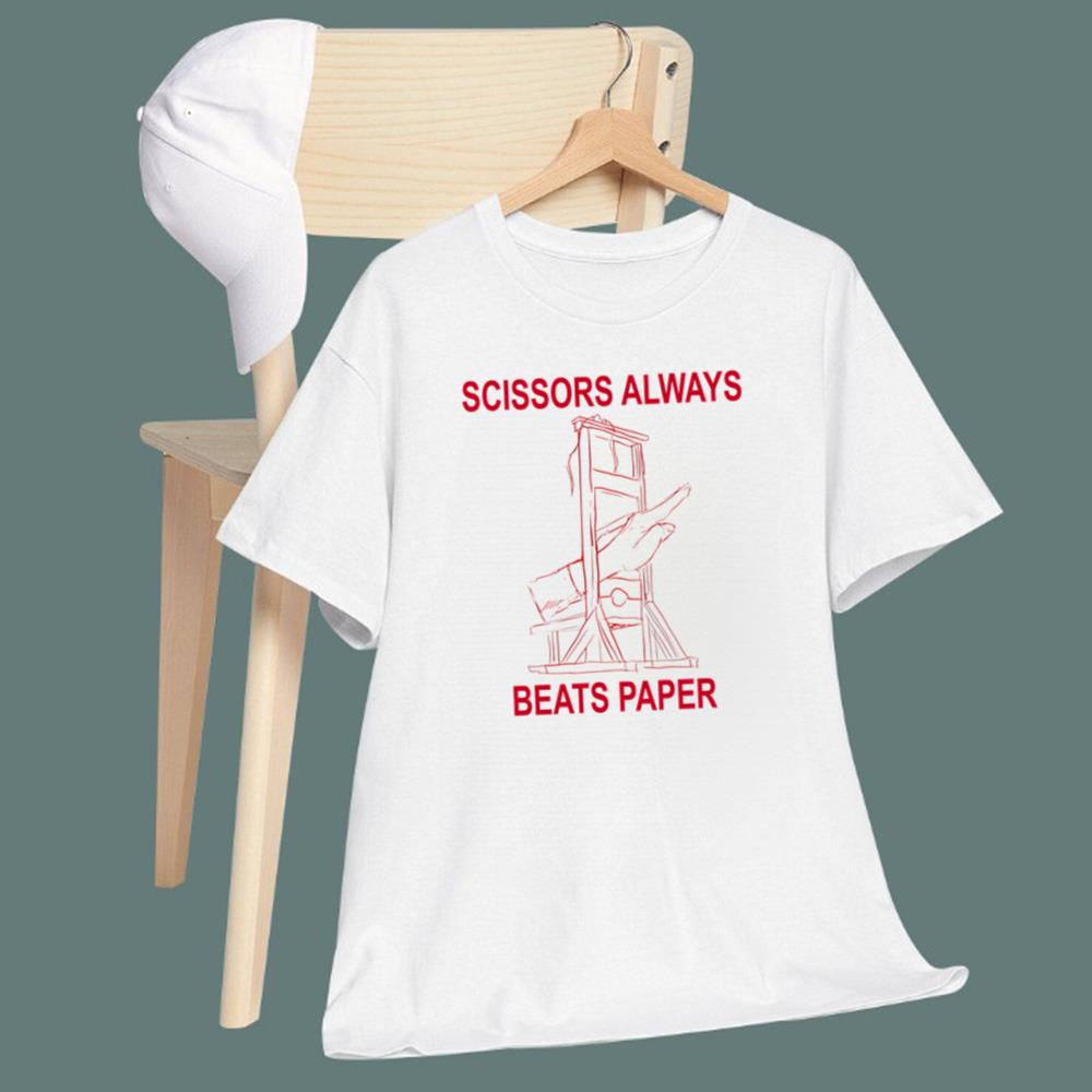 Scissors Always Beats Paper T-Shirt