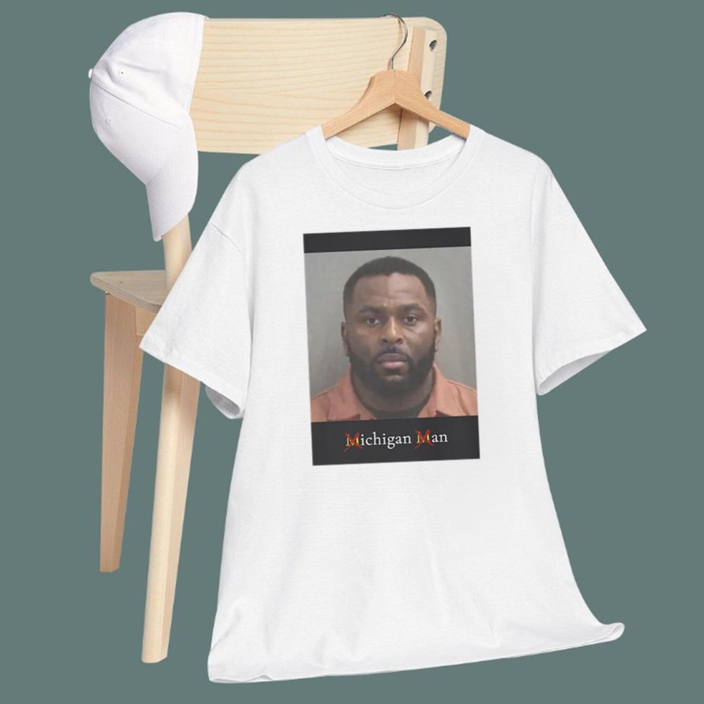 Sherrone Moore Mugshot T-Shirt