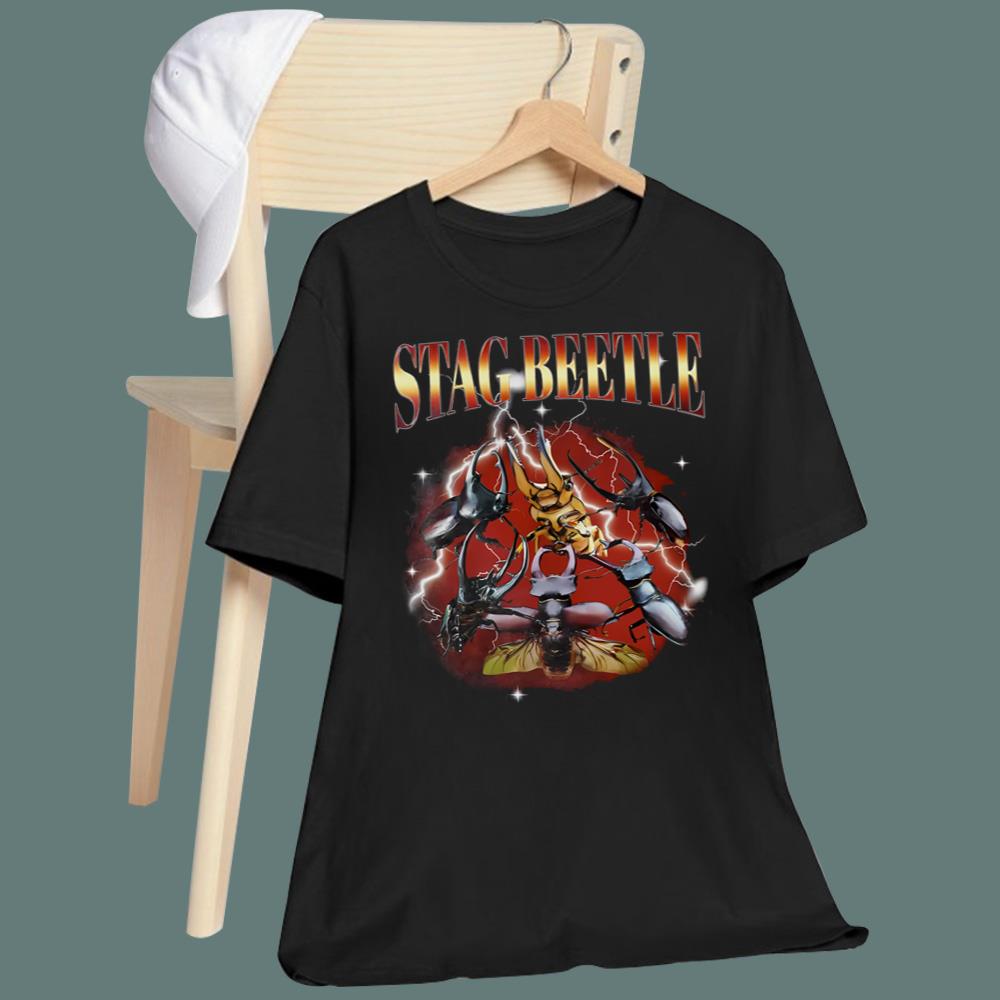 Stag Beetle Vintage T-Shirt