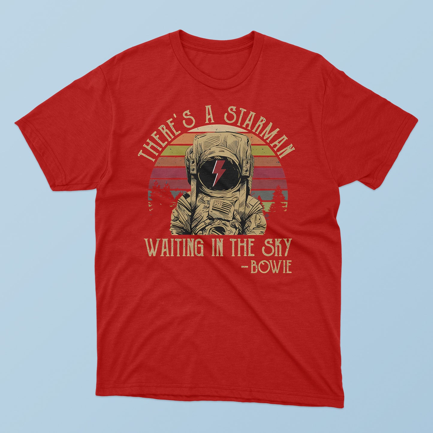 There’s A Starman Waiting In The Sky Bowie T-Shirt
