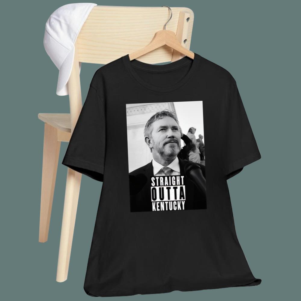 Thomas Massie Straight Outta Kentucky T-Shirt - TeeDragons