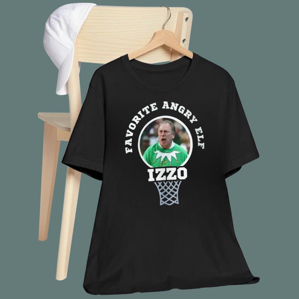 Tom Izzo Favorite Angry Elf Izzo T-Shirt