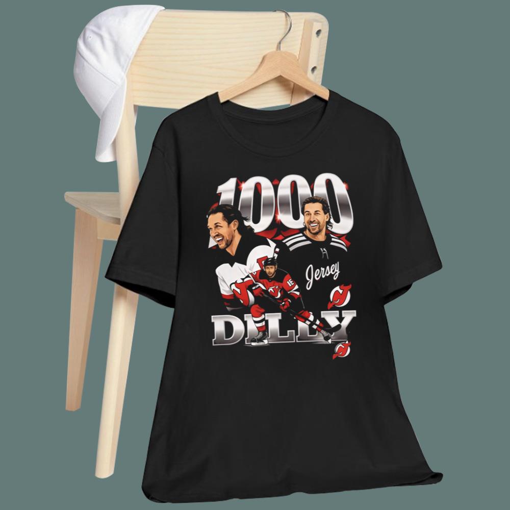 Travis Zajac 1000 Games T-Shirt