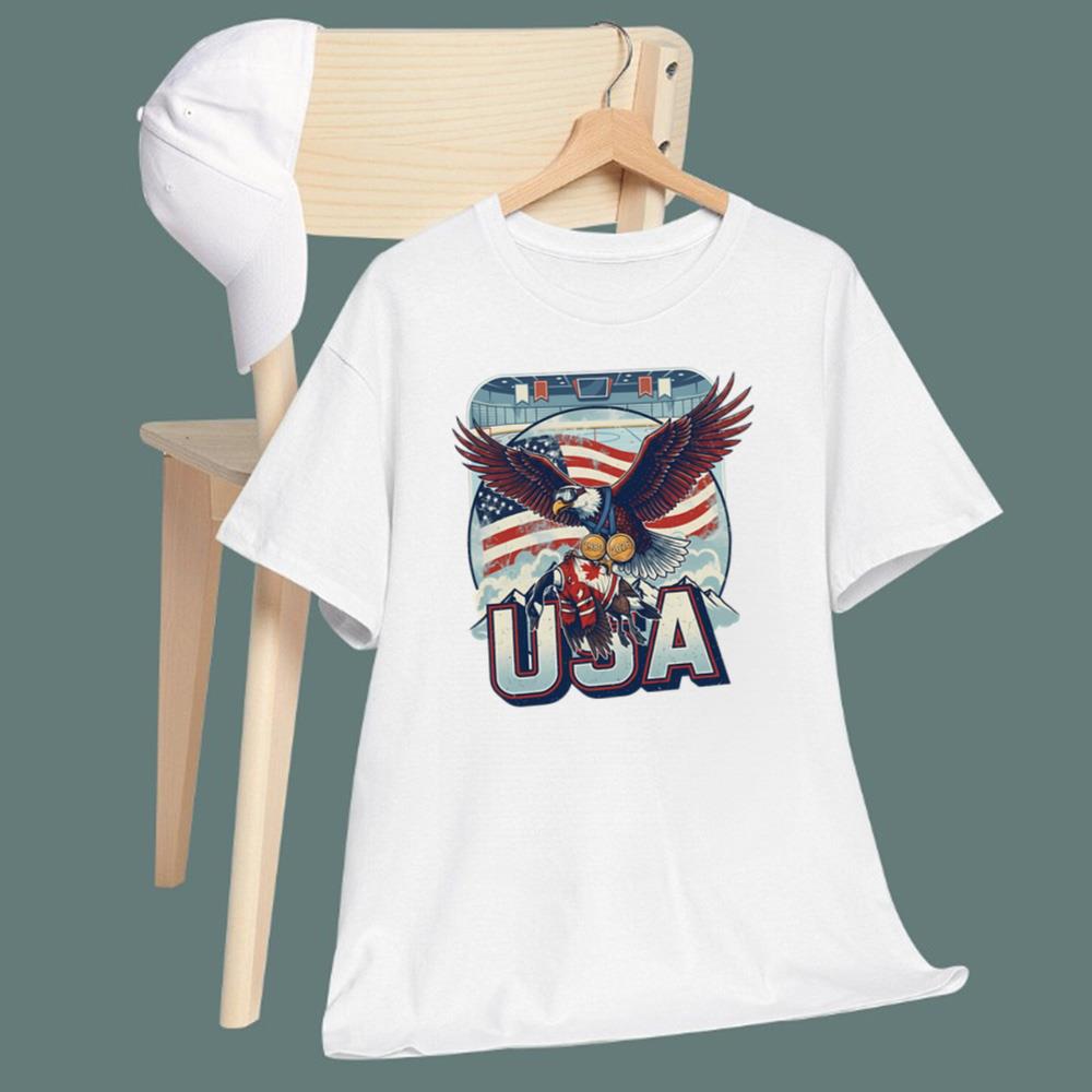 USA Hockey Eagle 1980 2026 T-Shirt