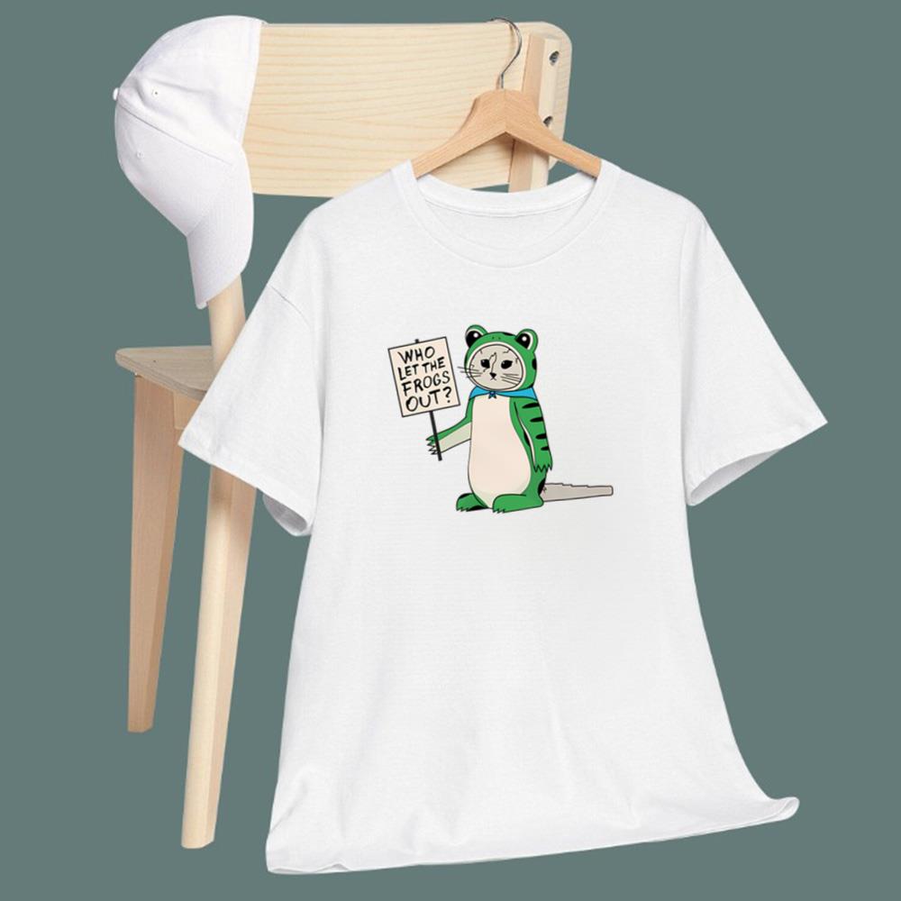 Who Let The Frogs Out T-Shirt