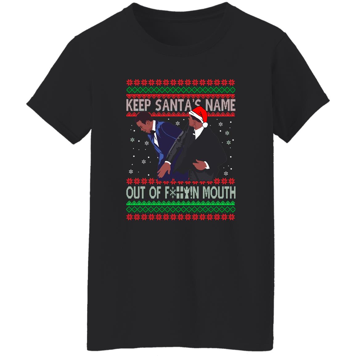Keep Santa’s Name Out Of F-ck Mouth Christmas Sweater