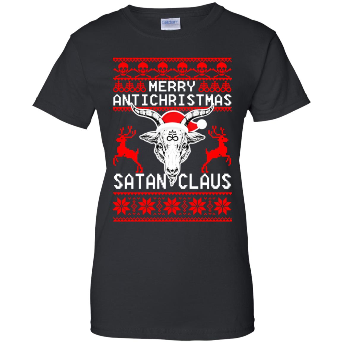 Merry Antichristmas Santa Claus Christmas Sweater - TeeDragons