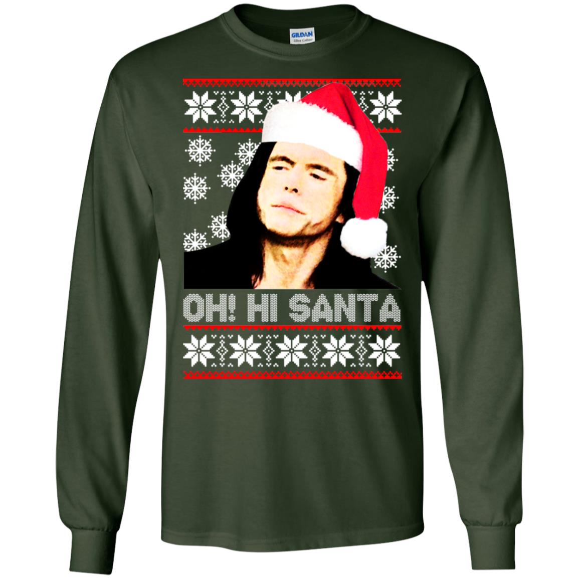 The Room Oh Hi Santa Christmas Sweater - TeeDragons