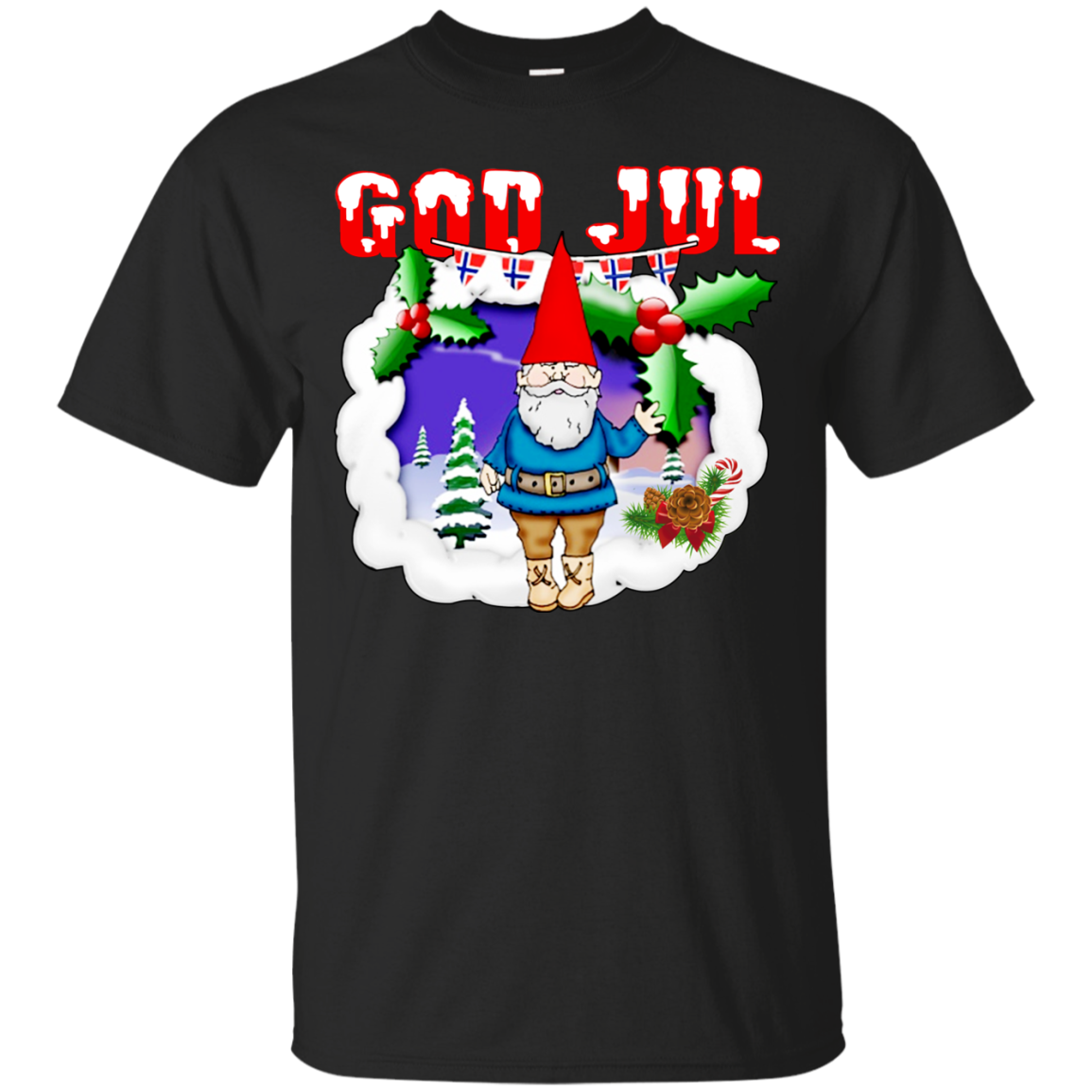 Christmas God Jul Ugly Sweater - TeeDragons