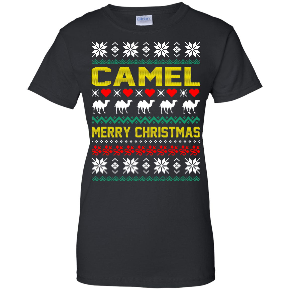 Camel Merry Christmas Sweater, Hoodie - TeeDragons