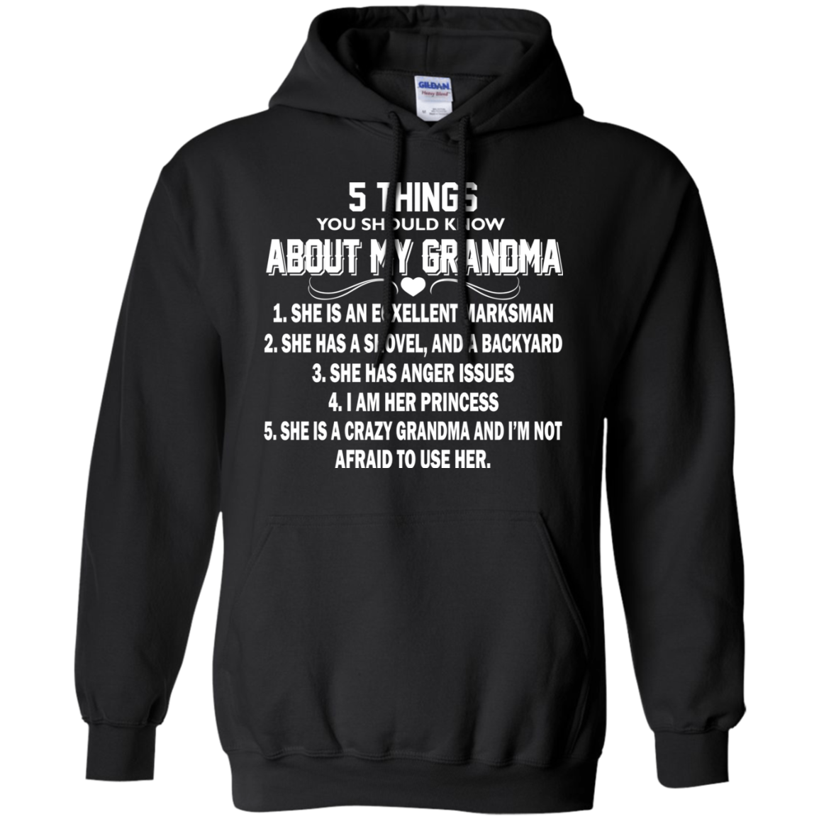 5 Things You Should Know About My Grandma Shirt, Hoodie, Tank - TeeDragons