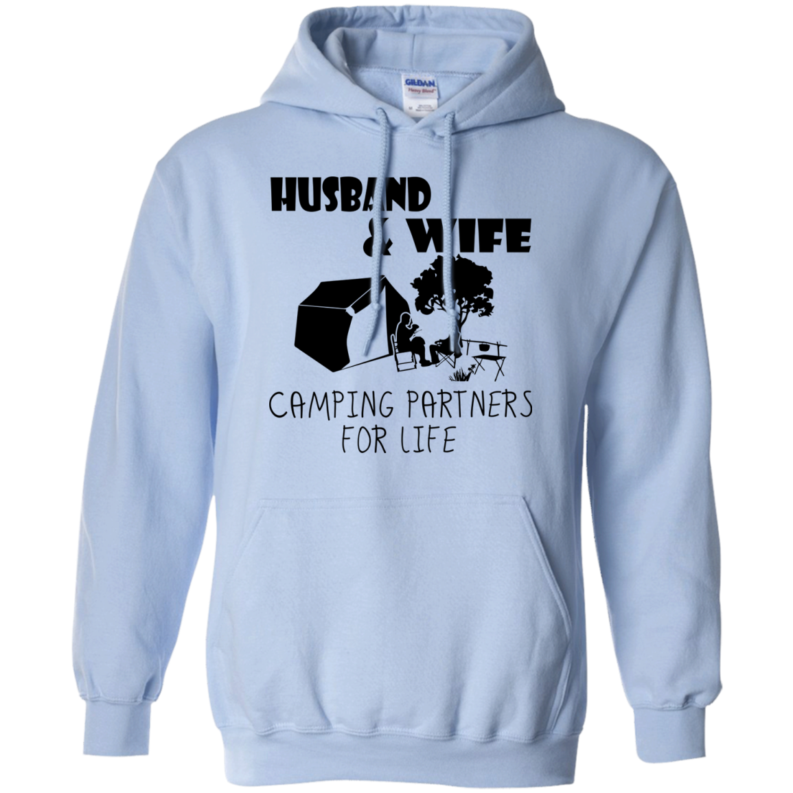 Husband And Wife - Camping Partners For Life Shirt, Hoodie, Tank - TeeDragons