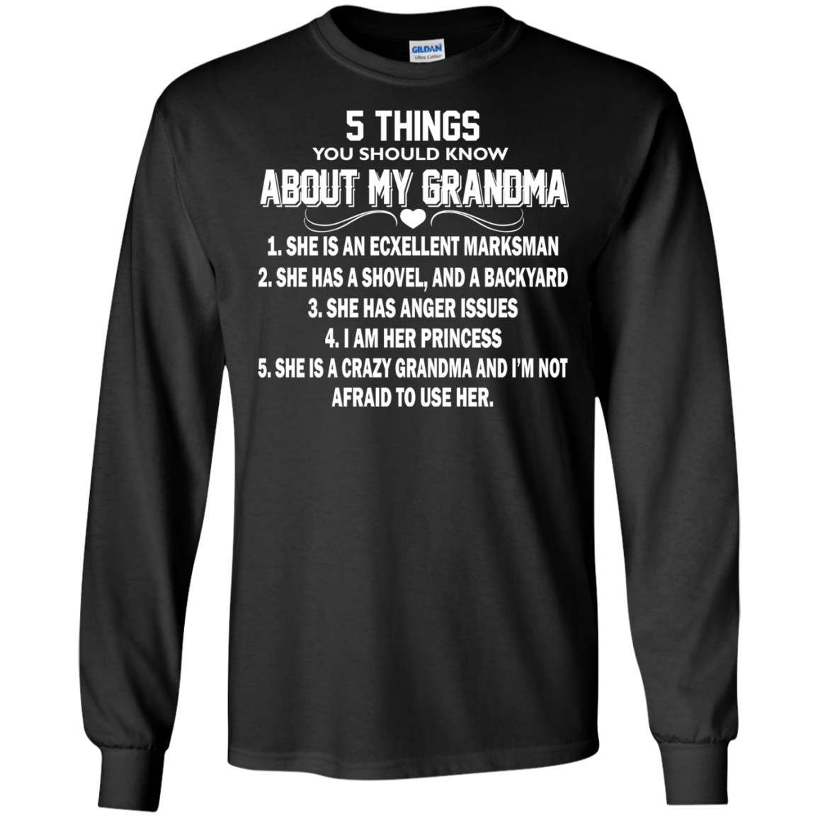 5 Things You Should Know About My Grandma Shirt, Hoodie, Tank - TeeDragons