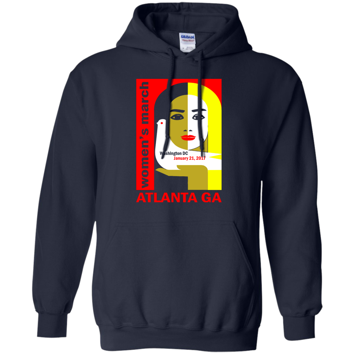 Women's March On Washington 2017 - Atlanta Georgia Shirt, Hoodie, Tank - TeeDragons