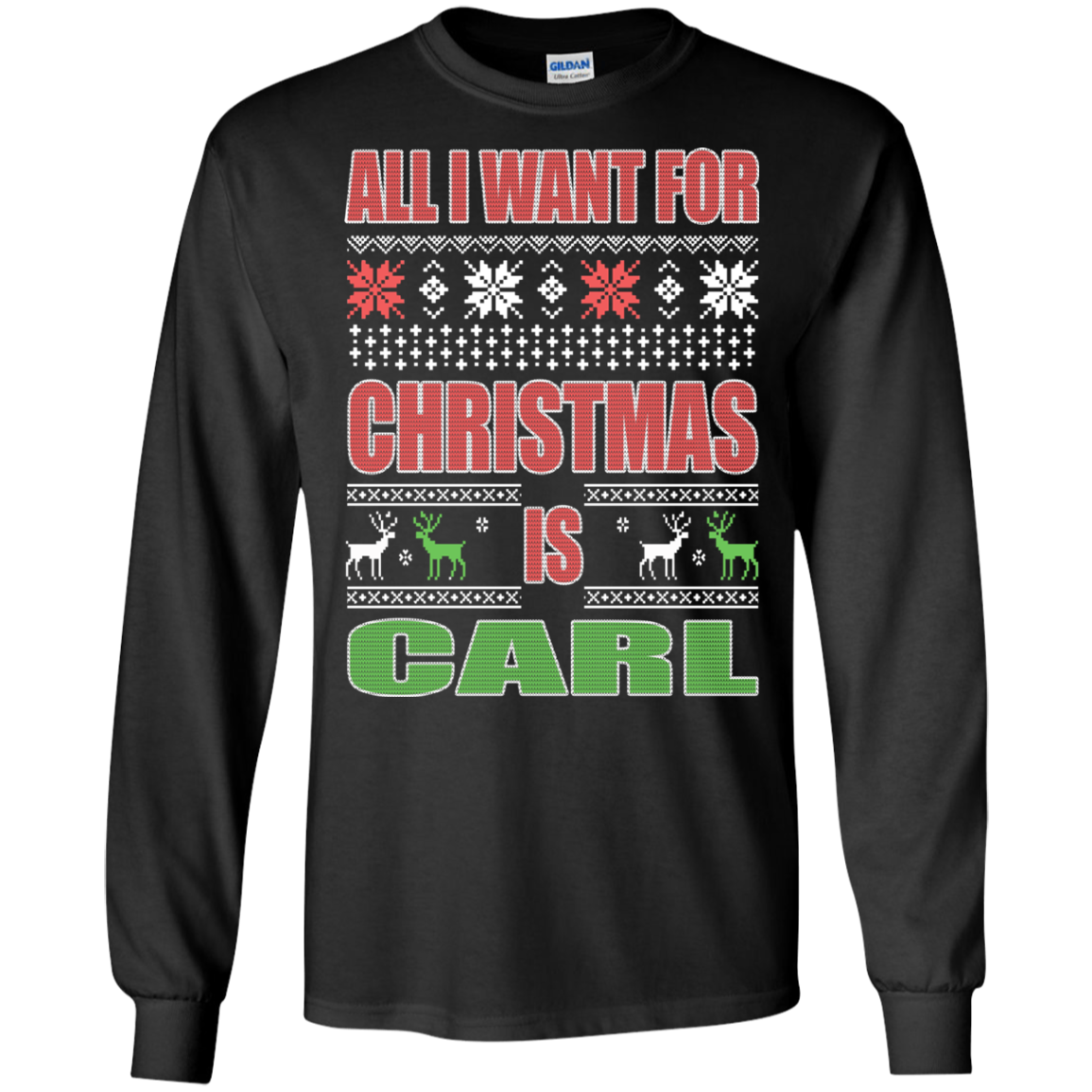 All I Want For Christmas Is Carl Sweater - TeeDragons