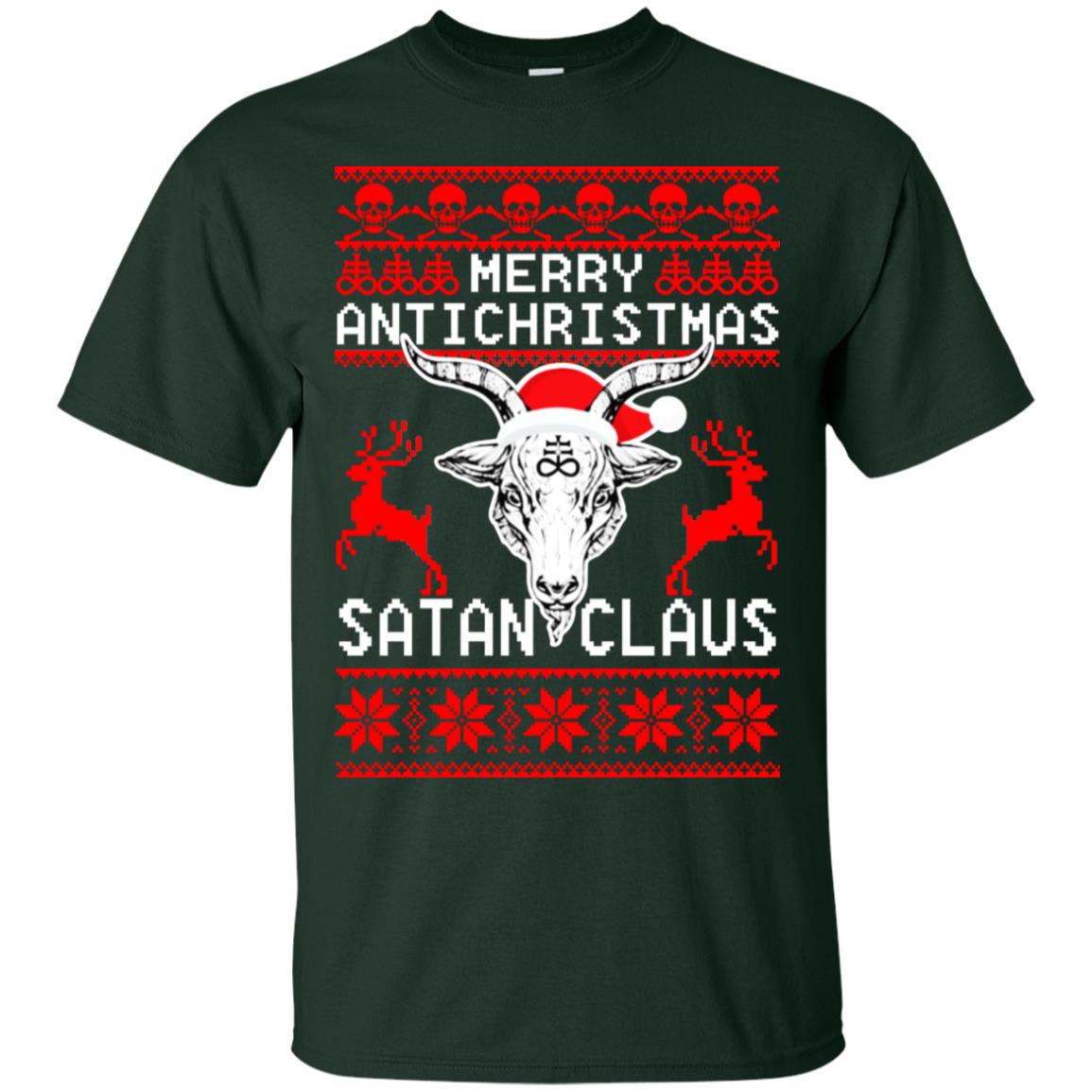 Merry Antichristmas Santa Claus Christmas Sweater - TeeDragons