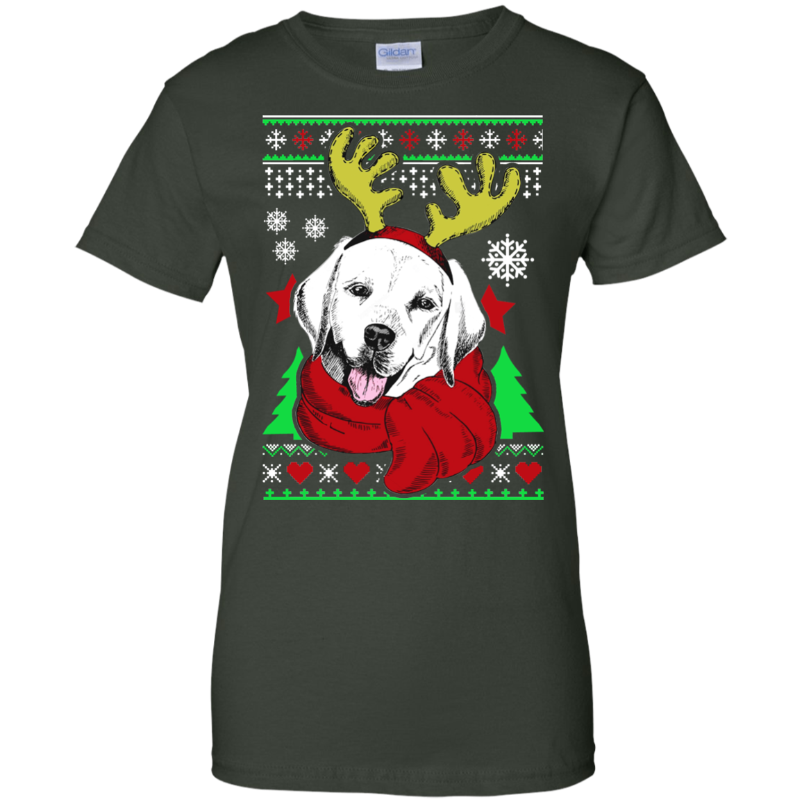 Labrador Ugly Christmas Sweater - TeeDragons