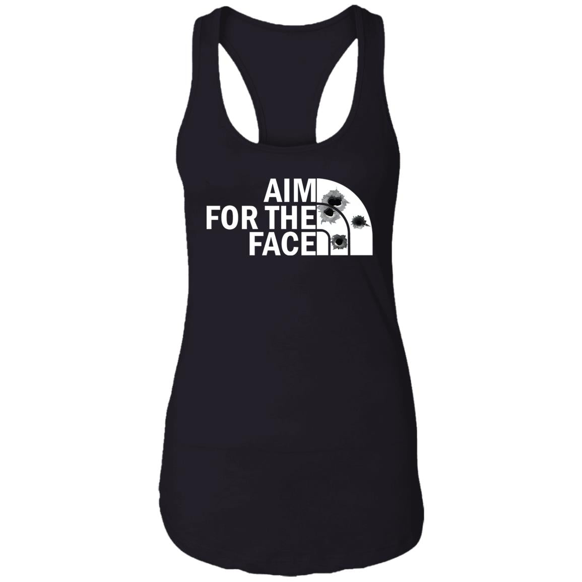 Aim for the face shirt