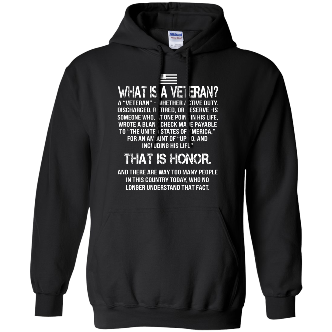 What Is A Veteran? - That Is Honor Shirt, Hoodie, Tank - TeeDragons