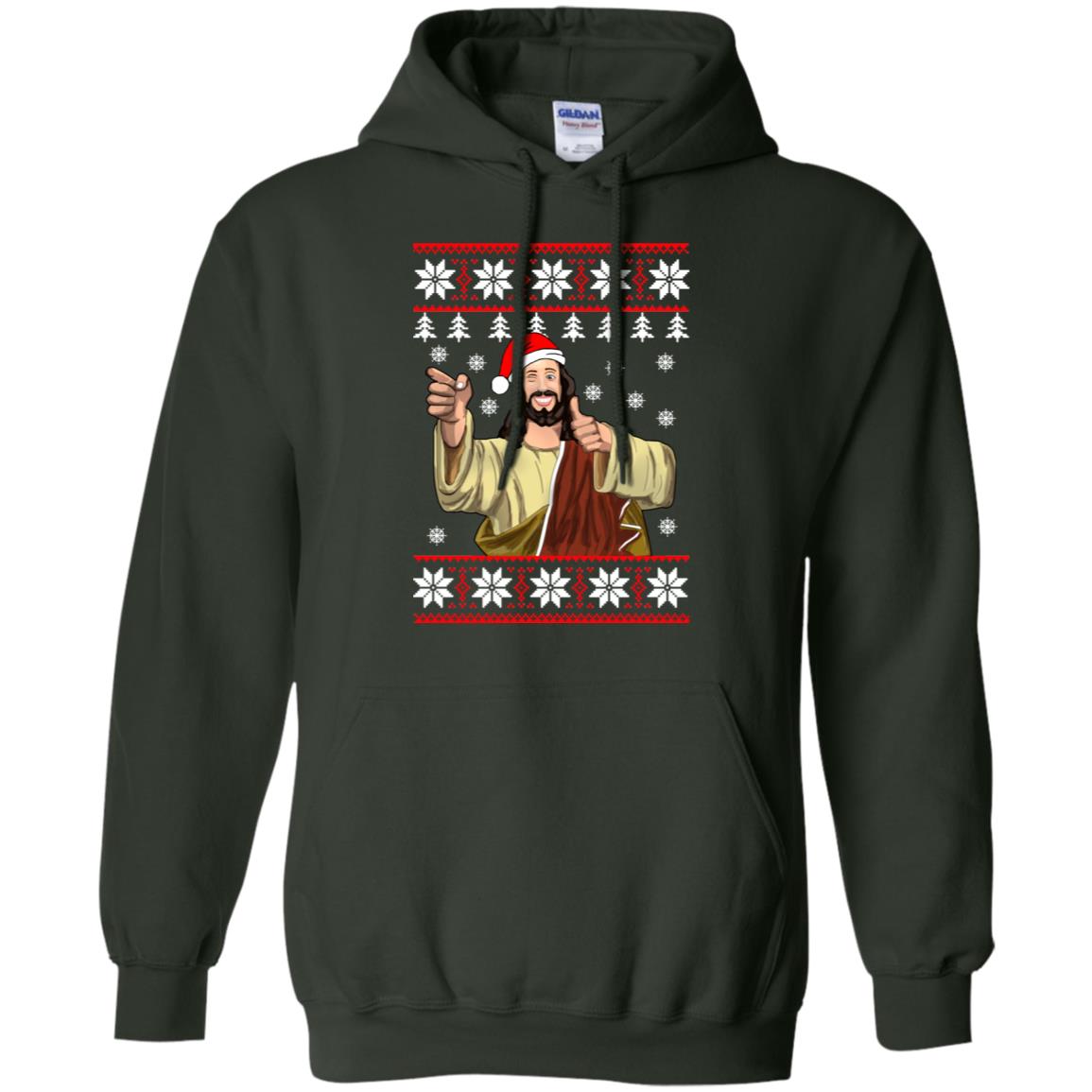 Jesus Smile Ugly Christmas Sweater - TeeDragons